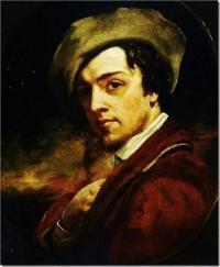 Portrait of Thomas P Hall: Self-portrait